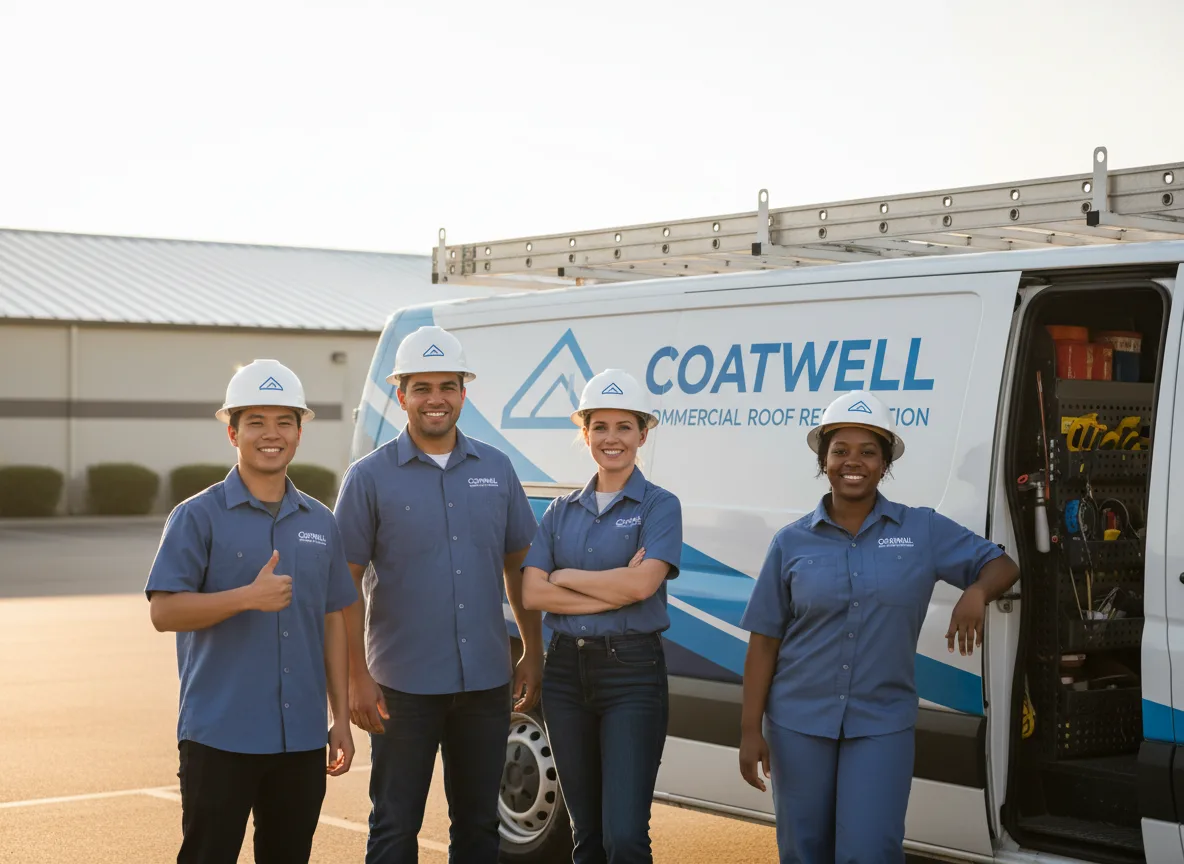 Commercial roof coating company in La Pryor, TX